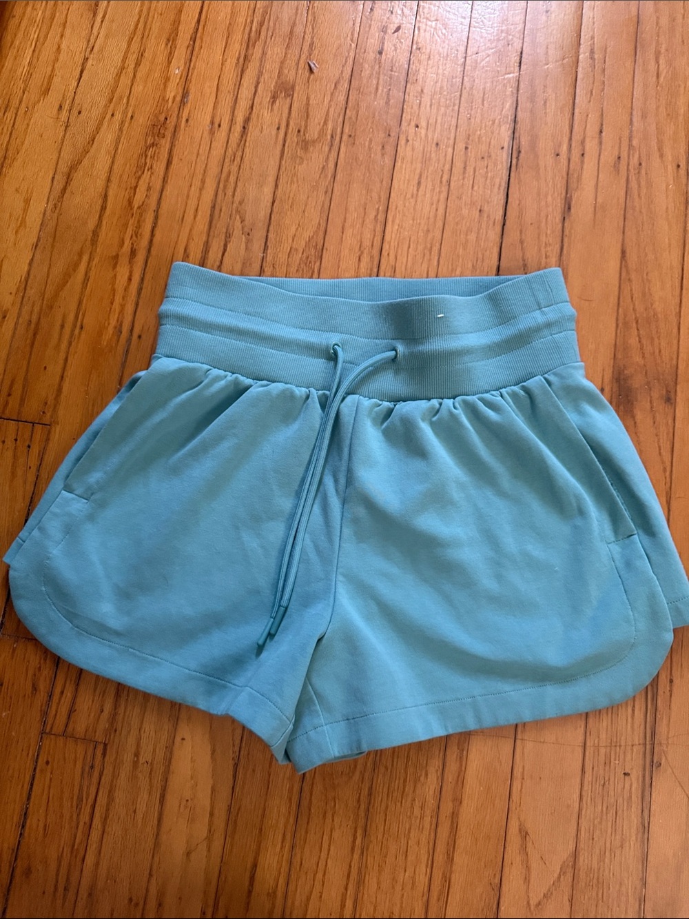 Old Navy Dynamic fleece teal shorts size Small